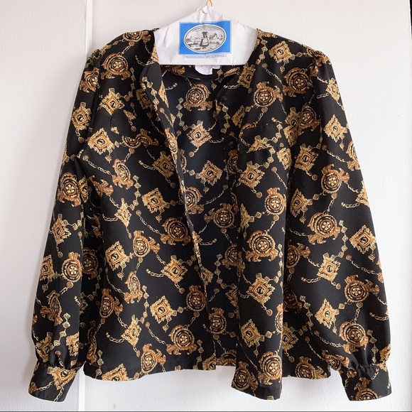 Vintage chain blouse - Picture 6 of 7